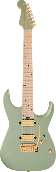 Charvel Angel Vivaldi Signature Pro-Mod DK24-7 Nova, Maple Fingerboard, Satin Sage Green
