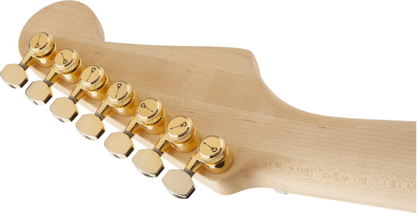 Charvel Angel Vivaldi Signature Pro-Mod DK24-7 Nova, Maple Fingerboard, Satin Sage Green