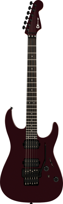 Charvel Pro-Mod Plus Dinky DK24 HH FR EB, touche en ébène, Crimson Eclipse