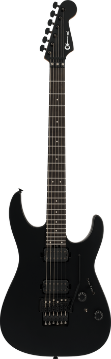 Charvel Pro-Mod Plus Dinky DK24 HH FR EB, touche en ébène, noir satiné