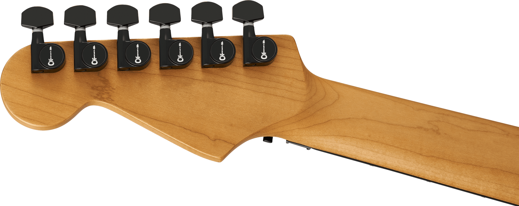 Charvel Pro-Mod Plus Dinky DK24 HH FR EB, touche en ébène, noir satiné