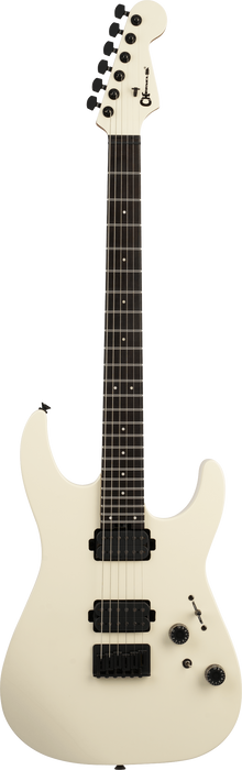 Charvel Pro-Mod Plus Dinky DK24 HH HT EB, touche en ébène, blanc crème