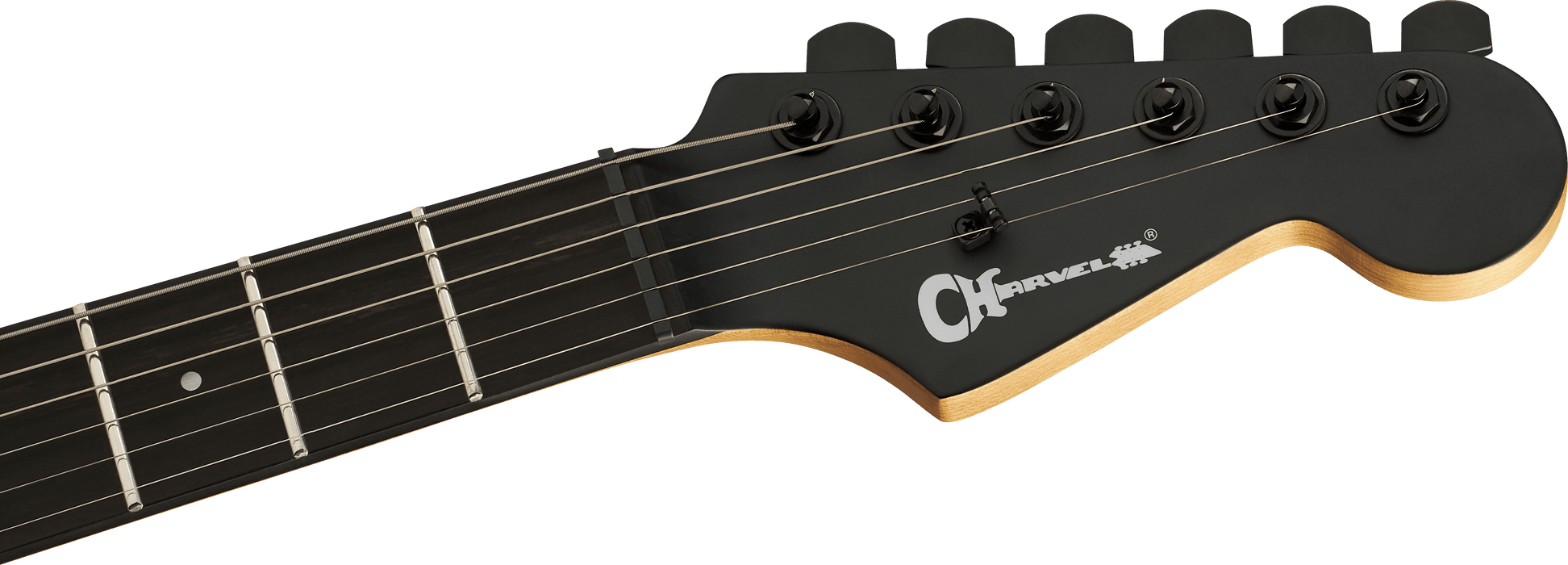 Charvel Pro-Mod Plus Dinky DK24 HH HT EB, touche en ébène, frêne noir