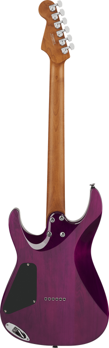 Charvel Pro-Mod Plus DK24 HH HT EB QM, Ebony Fingerboard, Violet Radiance