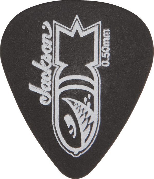Jackson 351 Bomb Picks, Black, Medium .73mm