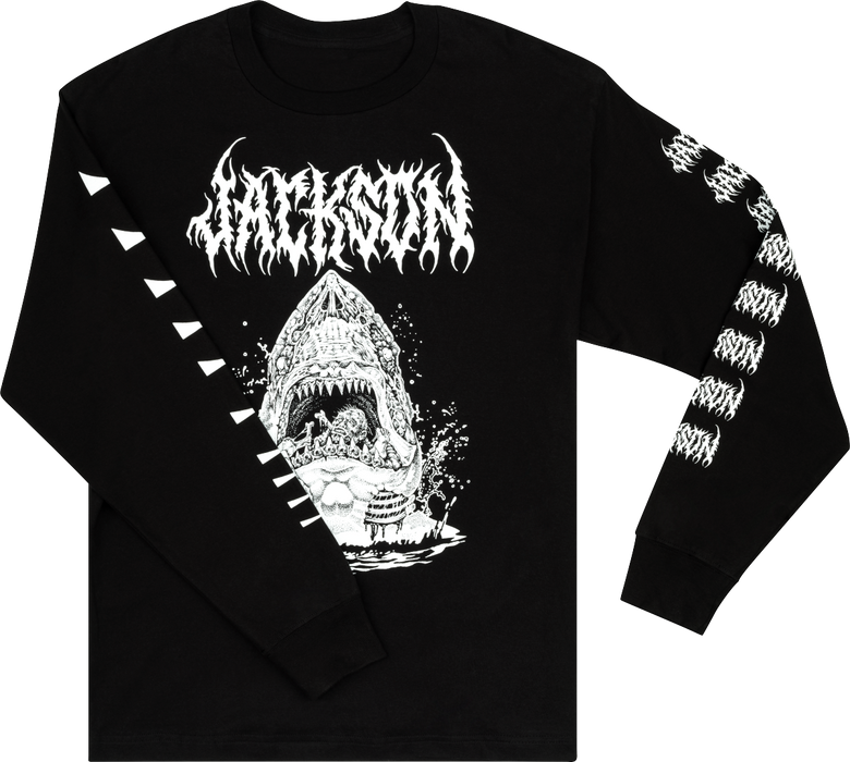 Jackson Sharkrot L/S T-Shirt, Black, M