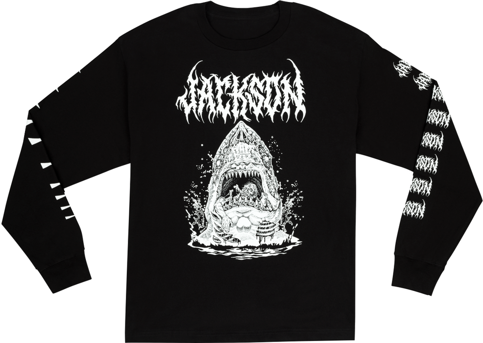 Jackson Sharkrot L/S T-Shirt, Black, L