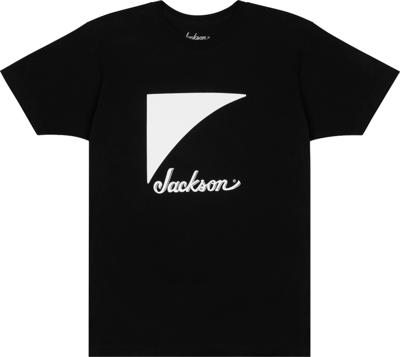 Jackson Shark Fin Logo T-Shirt, Black, L