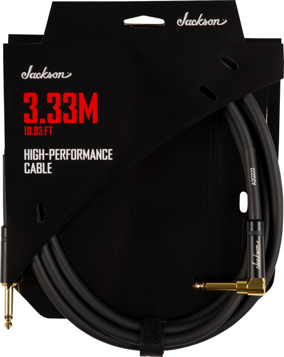 Jackson High Performance Cable, Black, 10.93'