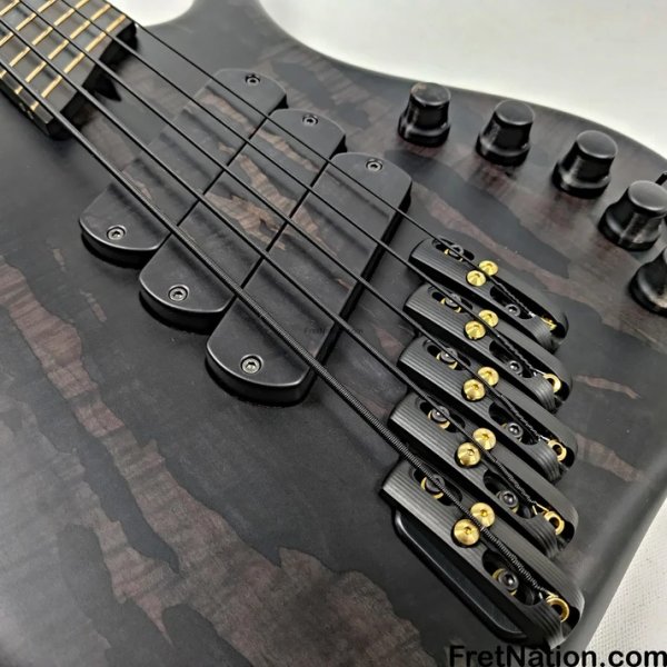DR Handmade Strings Black Dragon Bass String, Medium 5-String 45-125