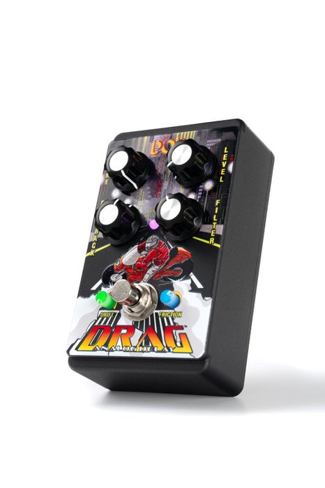 Digitech DOD-DRAG Analog Delay Pedal w/SlideStop, Evade Friction & Reversible StagePlate