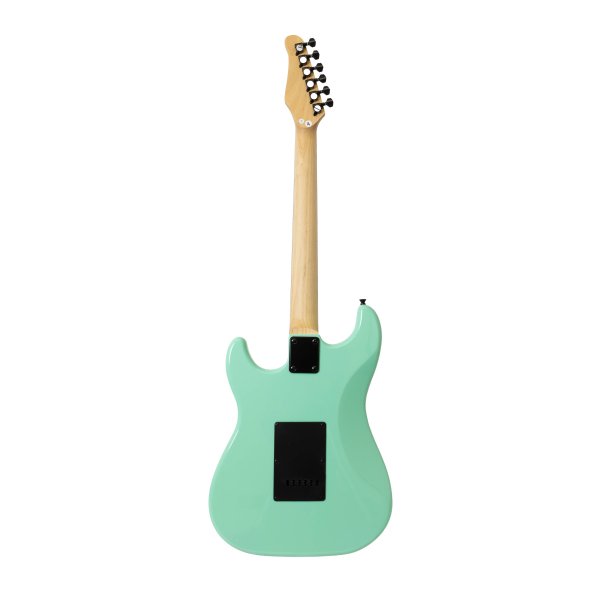 Jay Turser JT-120-SG Double-Cutaway Electric Guitar w/Dual Humbuckers, Surf Green