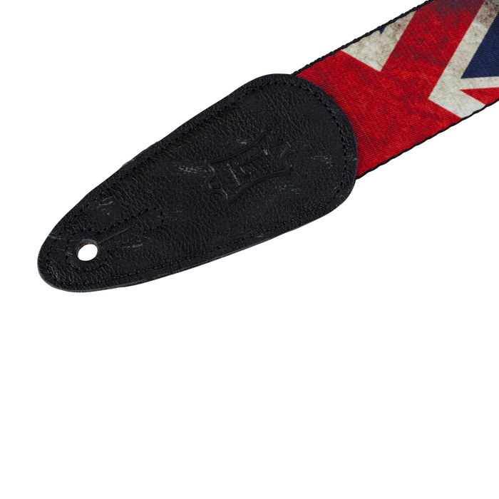 Levy's Flag Series 2" Wide Polyester Guitar Strap, United Kingdom