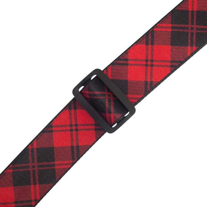 Levy's Case Straps 2 inch Wide Polyester Case Strap, Lumberjack