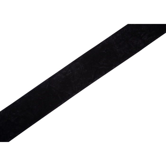 Levy's Suede Harmony Series 2" Wide Fabric Guitar Strap, Black Velvet