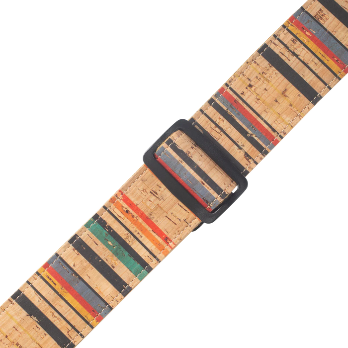 Levy's Cork Guitar Series 2 inch Wide Cork Guitar Strap, Nantucket