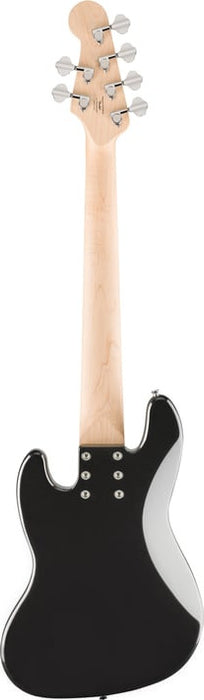 Squier -  Affinity Series Jazz Bass VI, Laurel Fingerboard, Black Pickguard, Black Metallic