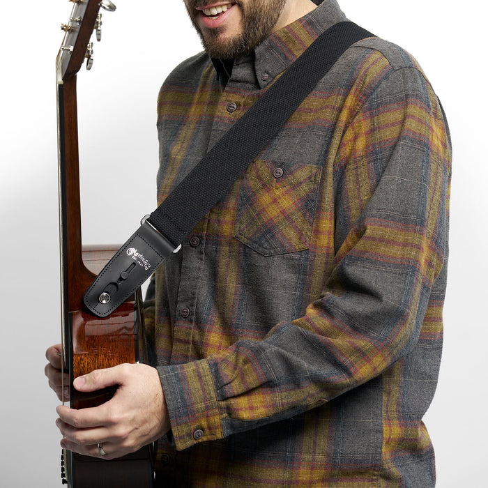 Martin Strap Cotton Lock-It, Black