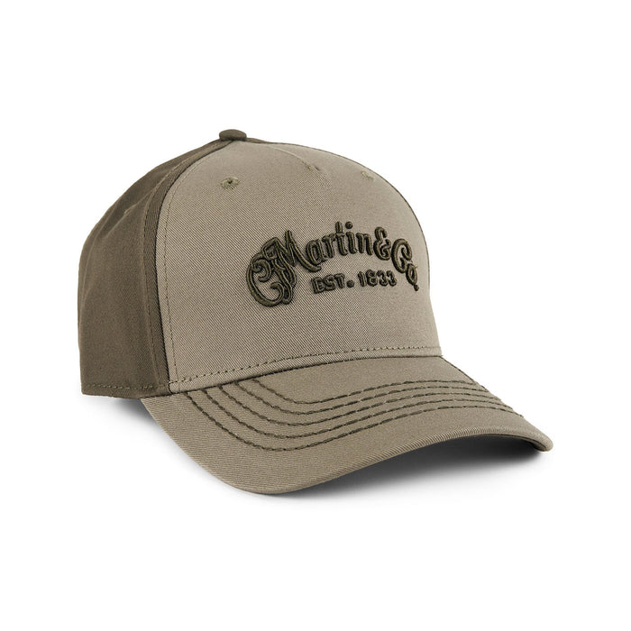 Martin Hat Ball Cap 1833 CFM Logo, Army Olive