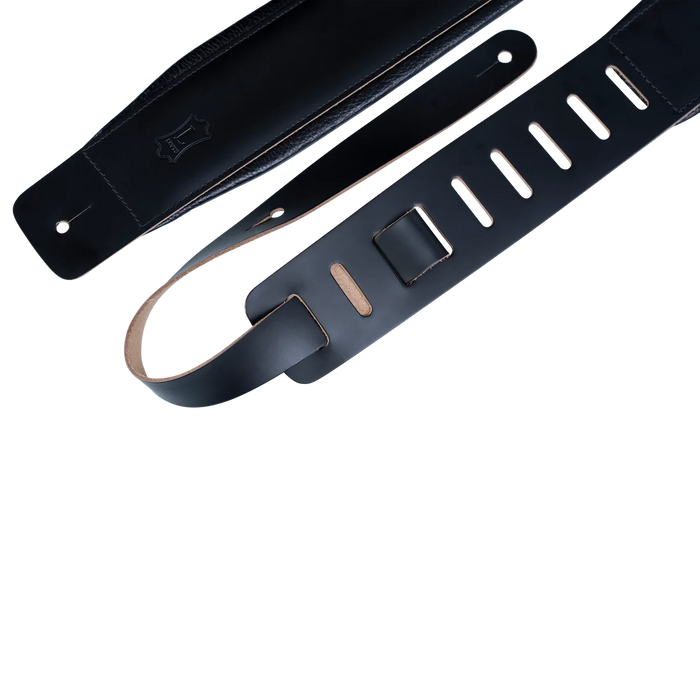 Levy's Larsen Leather Deluxe Series 3", Extra Long, Black