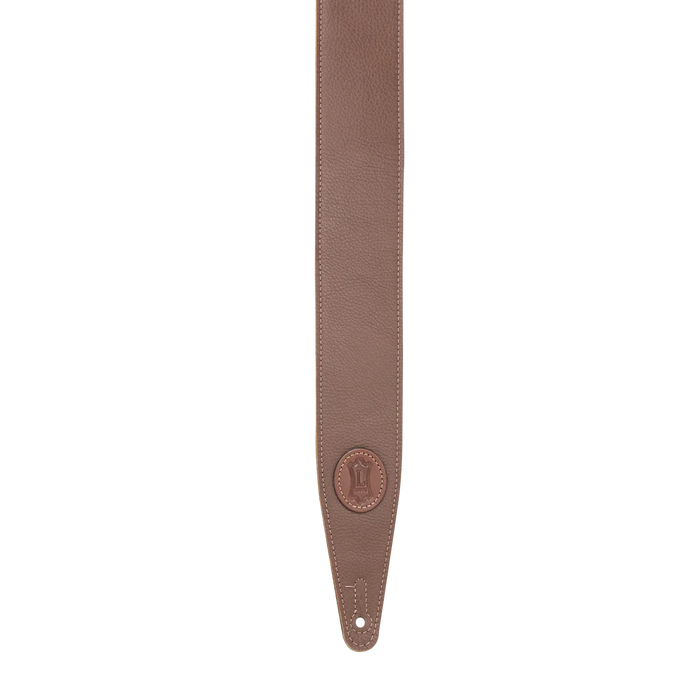 Levy's Stratus Series 25" Garment Leather Strap with Suede Backing, Brown & Green