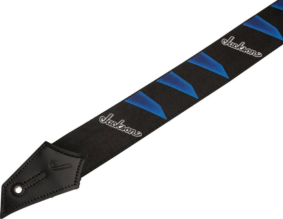 Jackson -   Headstock Black/Blue - Strap