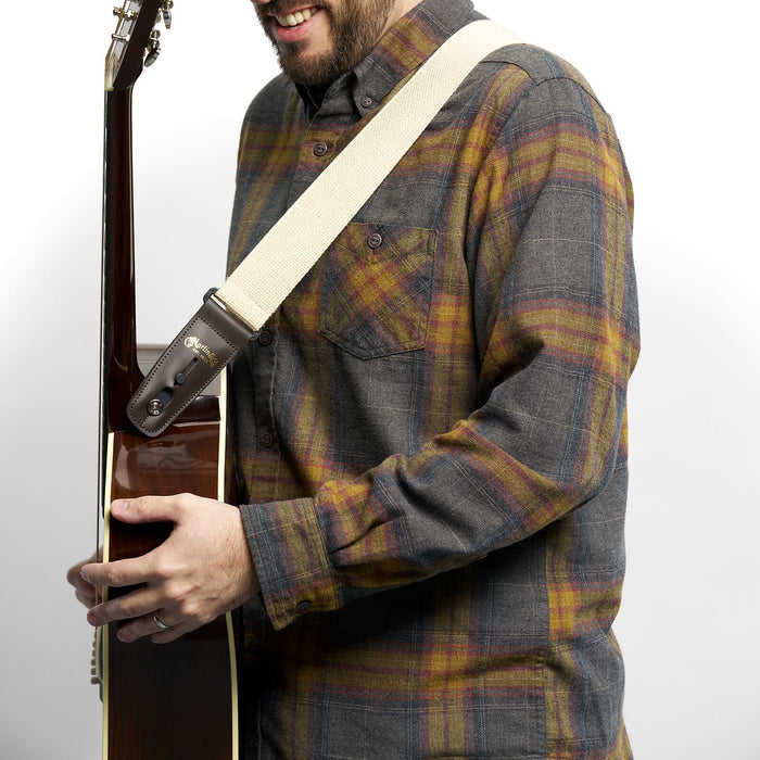 Martin Strap Cotton Lock-It, Cream