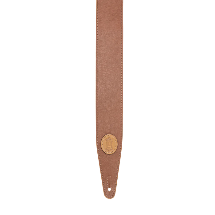 Levy's Stratus Series 25" Garment Leather Strap with Suede Backing, Tan