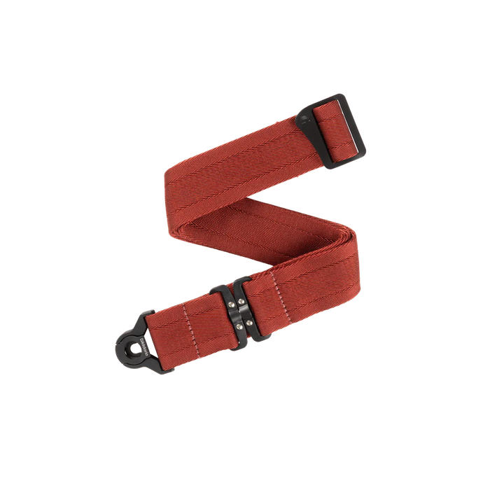 D'Addario 50BALSV11 Auto Lock Swivel Strap, Blood Red