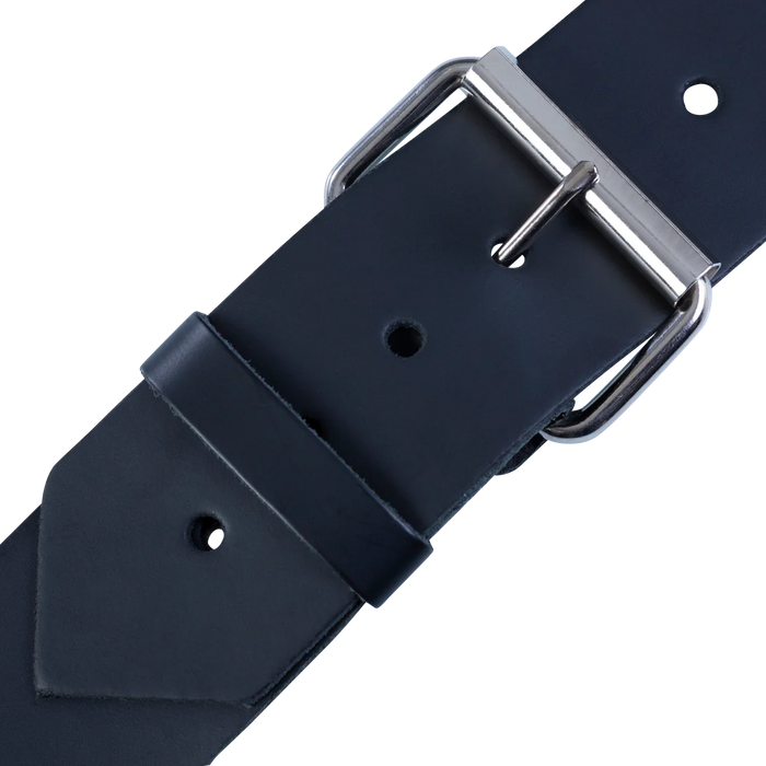 Levy's Rebel Leathers Series 2" Wide Genuine Leather Guitar Strap, Black Bullets