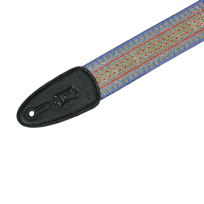 Levy's Thai Motif Series M8 Style Strap, Blue