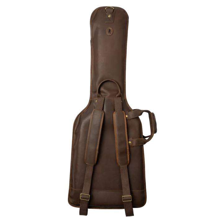 Levy's Solera Series Leather Bags Electric Guitar Bag, Brown