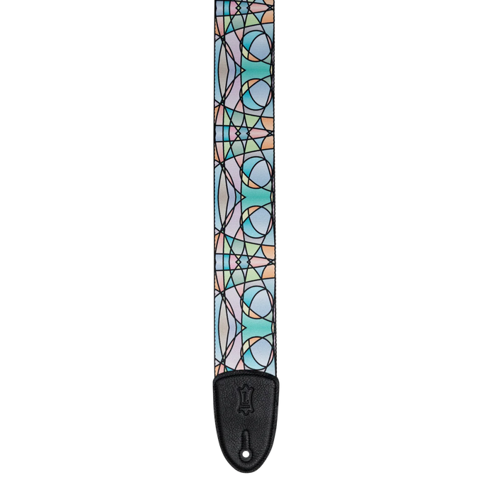 Levy's Stained Glass Series Guitar Strap, Pastel