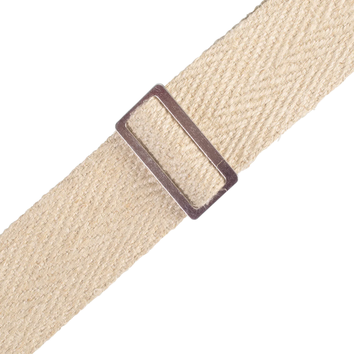 Levy's Vegan Hemp Series 2 inch Wide Guitar Strap, Natural