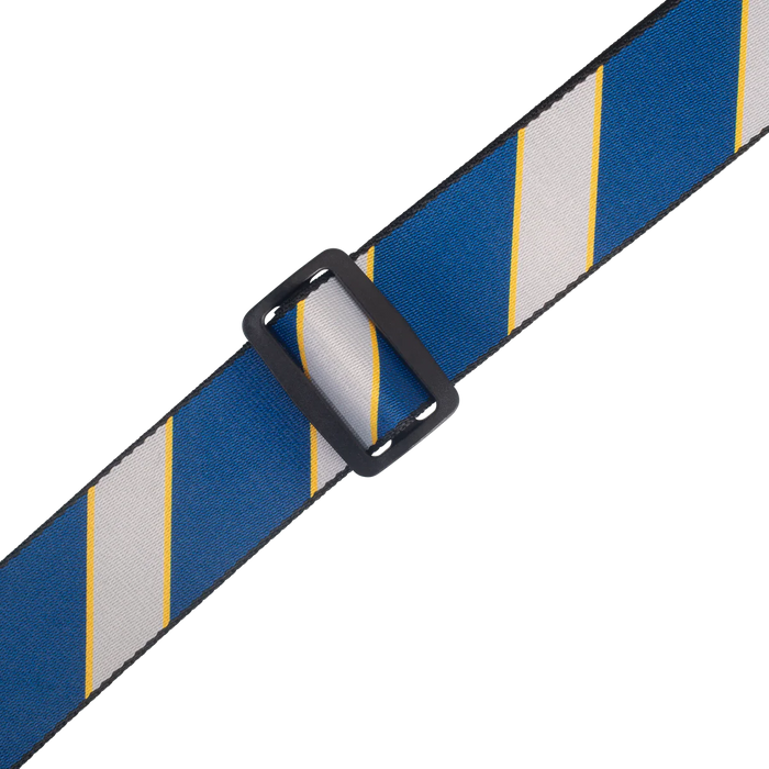 Levy's Case Straps 2 inch Wide Polyester Case Strap, Navy &Grey Stripes