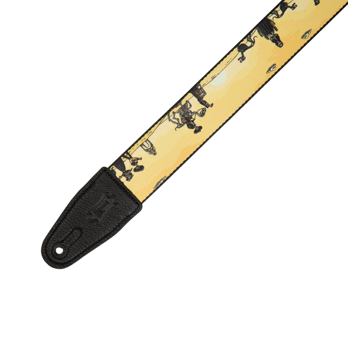 Levy's Calaca Series 2" Poly Guitar Strap, Mariachi