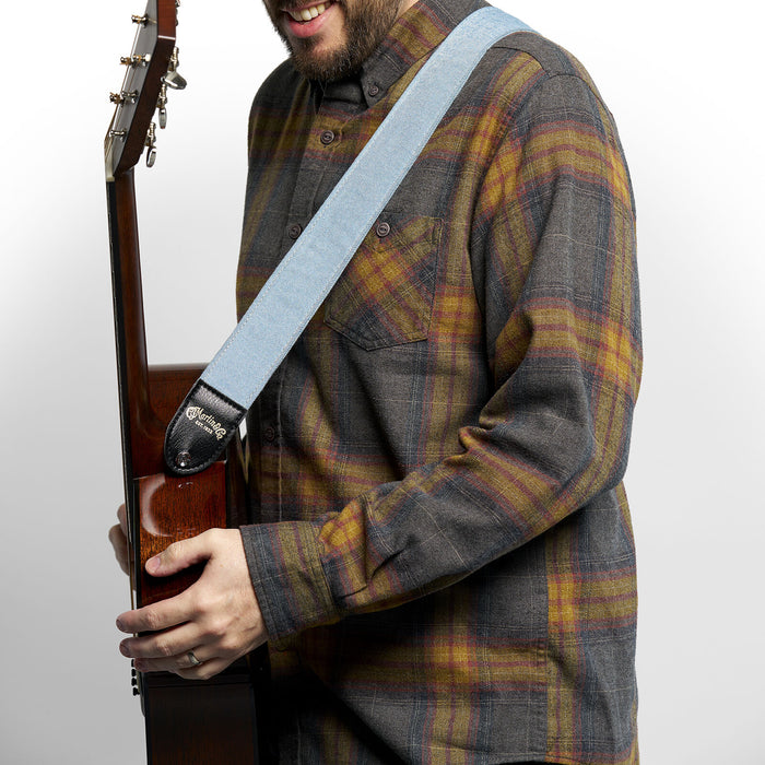 Martin Strap Sea Wool, Ocean Twill