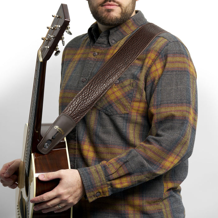 Martin Strap Buffalo Leather Lock-It, Brown