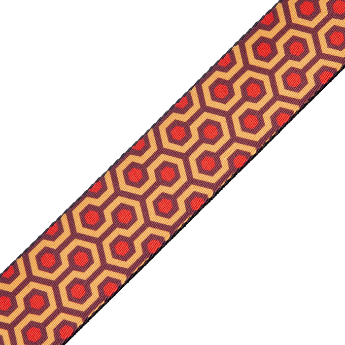 Levy's Suede Harmony Series 2" Wide Polyester Guitar Strap, Hex