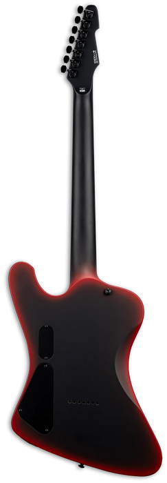 ESP LTD Phoenix-7 Baritone Black Metal Electric Guitar