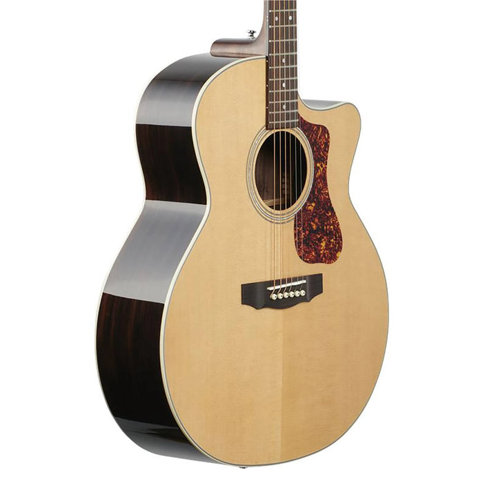 Guild F150CE NAT WB Jumbo Cutaway Acoustic-Electric Guitar w/Guild/Fishman GT-1 Electronics w/bag, Natural