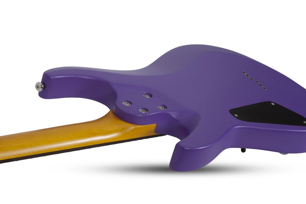 Schecter C-6 Deluxe Satin Purple