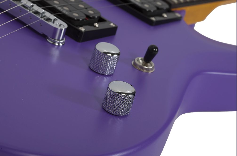 Schecter C-6 Deluxe Satin Purple