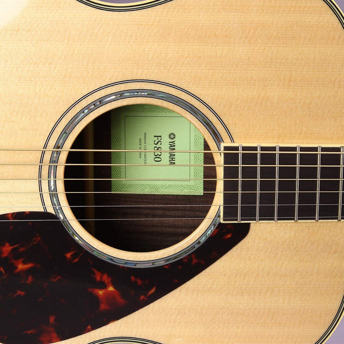 Yamaha FS830 Concert-Style Acoustic Guitar, Natural