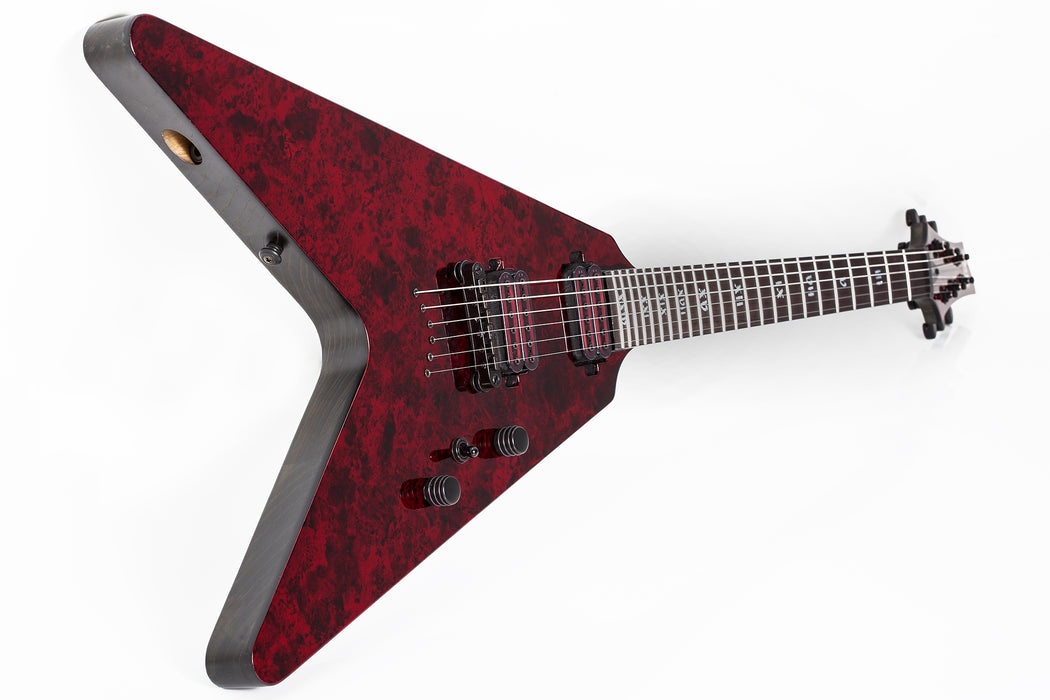 Schecter V-1 Apocalypse Red Reign