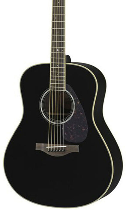 Yamaha LL16DARE Acoustic Electric Guitar w/Pro Gigbag, Black