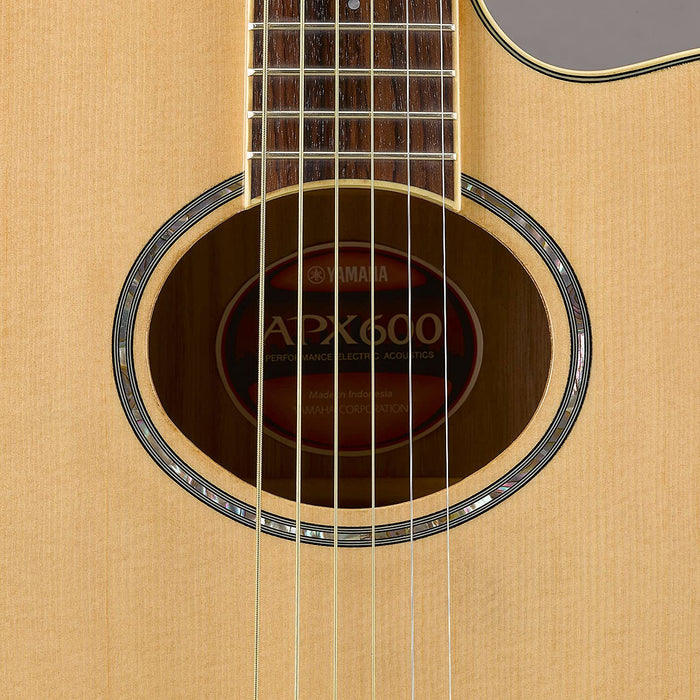 Yamaha APX600 Natural Acoustic Guitar