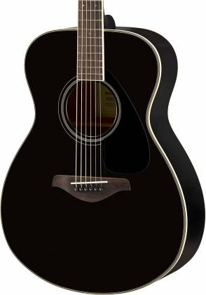 Yamaha FS820 Acoustic Guitar, Concert, Black
