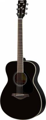 Yamaha FS820 Acoustic Guitar, Concert, Black