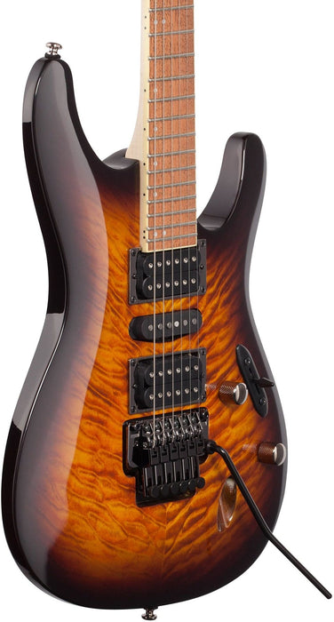 Ibanez S670QMDEB - S Standard 6-String Electric Guitar  - Dragon Eye Burst